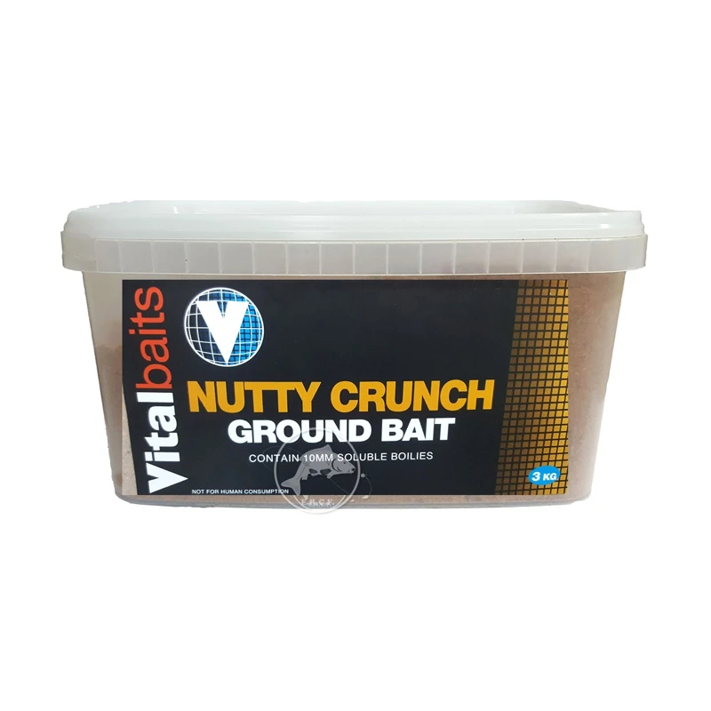 Vital Baits Groundbait Nutty Crunch Bucket 3kg 1 Vital Baits Groundbait Nutty Crunch Bucket 3kg