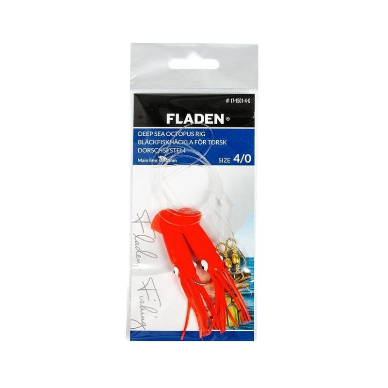Fladen Octopus Solid Red 1 Fladen Octopus Solid Red