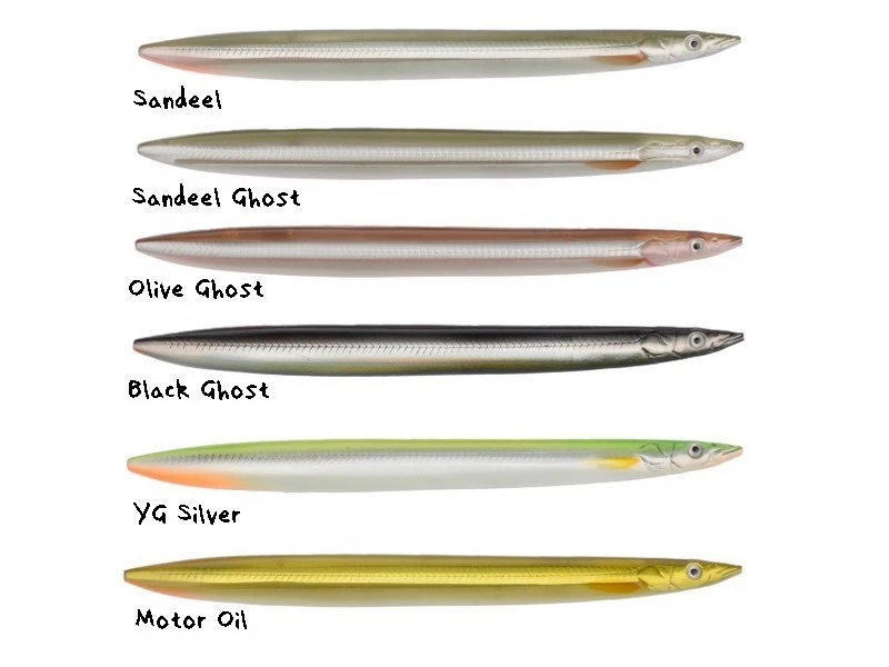 Savage Gear 3D Line Thru Sandeel 125mm 19g 1 Savage Gear 3D Line Thru Sandeel 125mm 19g