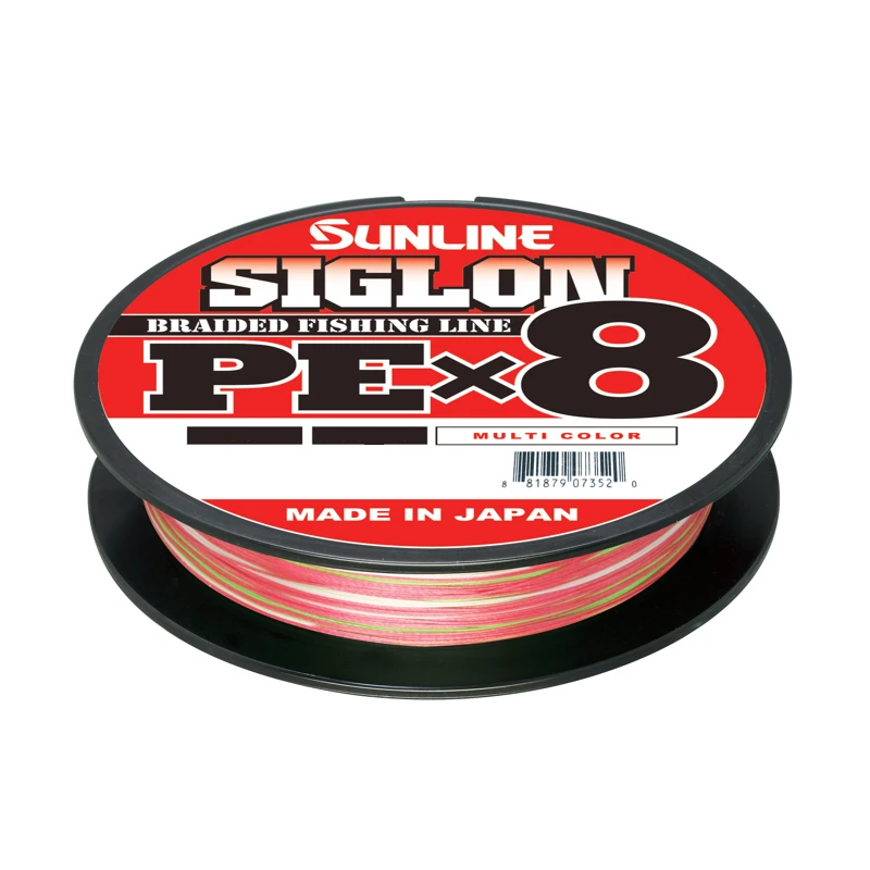 Sunline Siglon PE X8 Braid, Multi Color 300m 1 Sunline Siglon PE X8 Braid, Multi Color 300m