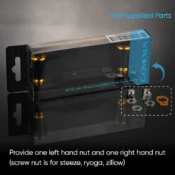 Gomexus 95mm Carbon Swept Handle With 20mm Aluminium Knob -Angeln Verkaufsgeschäft DCS95A20BKGDr 6