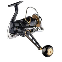 Gomexus 90mm Aluminium Power Handle With 45mm Titanium Knob - Black & Gold -Angeln Verkaufsgeschäft LYS90TB45BKGD 3
