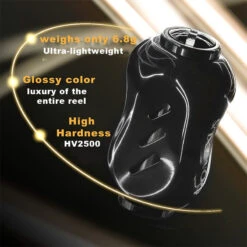 Gomexus Smoke Jedi Series 22mm Titanium Knob - Smoke -Angeln Verkaufsgeschäft T22STSK 5