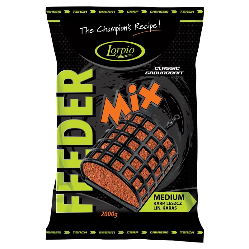 Lorpio Groundbait Feeder Mix 2kg - Medium 1 Lorpio Groundbait Feeder Mix 2kg - Medium